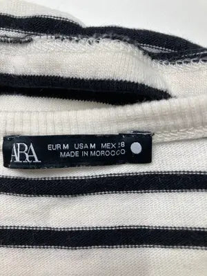 ZARA/ザラ/Tシャツ/カットソー/トップス/ブラック/M