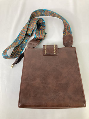 ショルダーバッグ/バッグ/ブラウン