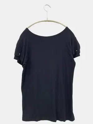 Tシャツ/カットソー/トップス/ブラック/GG