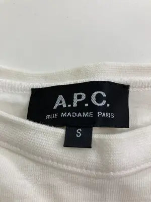 A.P.C./アーペーセー/Tシャツ/カットソー/トップス/ホワイト/S