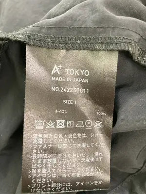 A +/ジャージ/トラックジャケット/トップス/ブラック/1