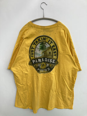 GILDAN/ギルダン/Tシャツ/カットソー/トップス/イエロー/2XL