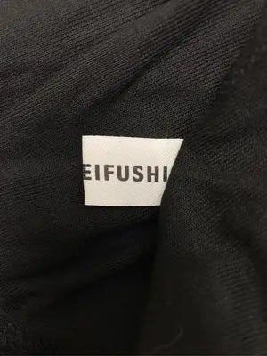 SHUNWEIFUSHI/Tシャツ/カットソー/トップス/ブラック/L