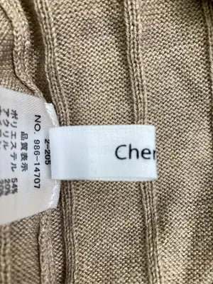 cheriella/チェリエラ/ニット/セーター/トップス/ブラウン