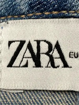 ZARA/ザラ/チューブトップ/トップス/ブルー/USA S
