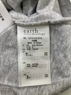 earth music&ecology/アースミュージックアンドエコロジー/Tシャツ/カットソー/トップス/グレー/S