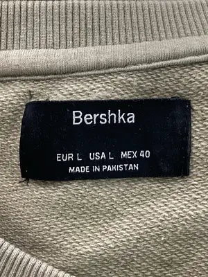 BERSHKA/ベルシュカ/スウェット/トップス/カーキ/L