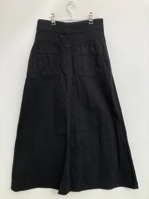UNIQLO U/ユニクロユー/ロングスカート/スカート/ブラック/ウエスト61cm  ヒップ88cm
