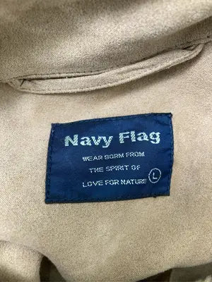 Navy Flag/シャツ/ブラウス/トップス/ブラウン/L