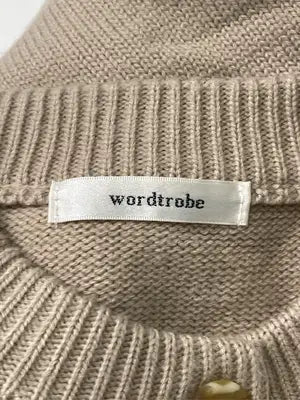 Wordtrobe/ワードトローブ/カーディガン/ボレロ/トップス/ベージュ/F