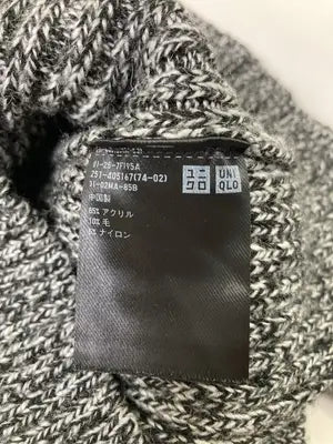 UNIQLO/ユニクロ/ニット/セーター/トップス/グレー/M