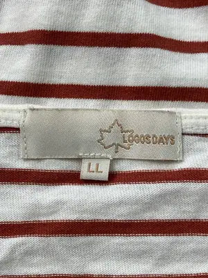 LOGOS DAYS/ロゴスデイズ/Tシャツ/カットソー/トップス/オレンジ/LL