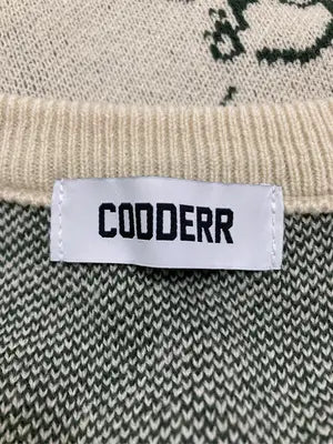 CODDERR/ニット/セーター/トップス/アイボリー/M