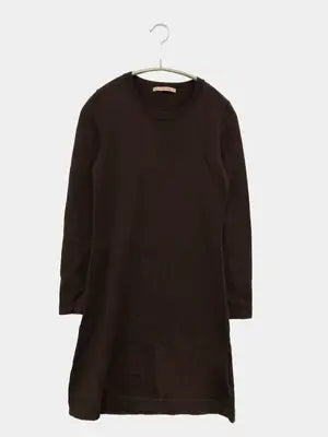 UNIQLO/ユニクロ/ワンピース/ワンピース/ドレス/ブラウン/S