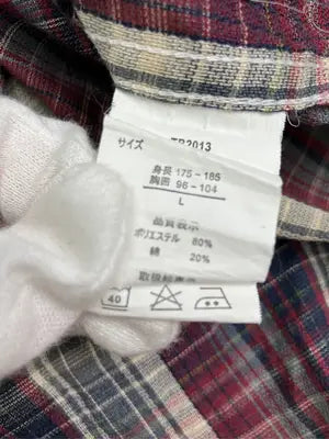 TROY BROS/トロイブロス/シャツ/ブラウス/トップス/レッド/L
