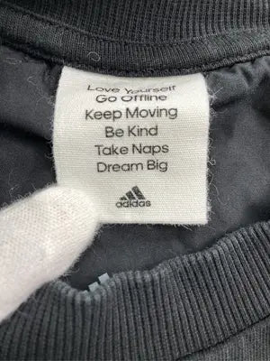 adidas/アディダス/Tシャツ/カットソー/トップス/ブラック/L