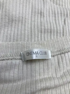 CINEMA CLUB/シネマクラブ/Tシャツ/カットソー/トップス/ベージュ/L