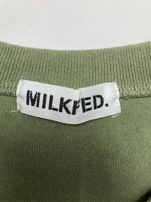MILK FED./ミルクフェド/Tシャツ/カットソー/トップス/グリーン/ONE SIZE