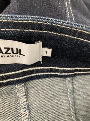 AZUL by MOUSSY/アズールバイマウジー/デニムスカート/スカート/ネイビー/S