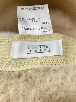 LOWRYS FARM/ローリーズファーム/バケットハット/帽子/ベージュ