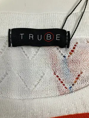 TRUBE/ニット/セーター/トップス/ホワイト