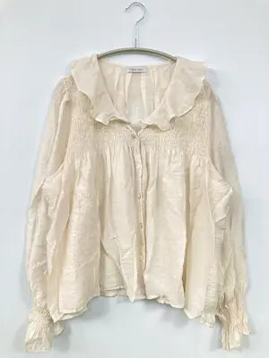 reve bleu/シャツ/ブラウス/トップス/ベージュ