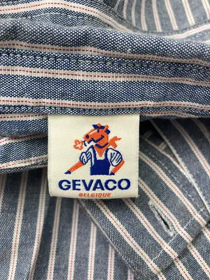 GEVACO/シャツ/ブラウス/トップス/ネイビー/39
