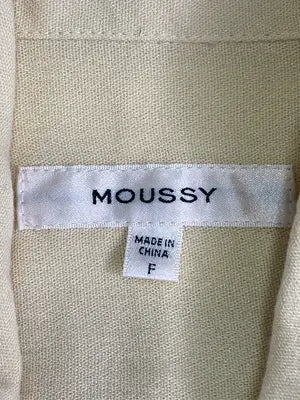 MOUSSY/マウジー/シャツ/ブラウス/トップス/イエロー/F