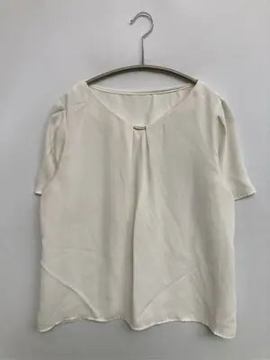 NATURAL BEAUTY BASIC/ナチュラルビューティーベーシック/シャツ/ブラウス/トップス/ホワイト/M