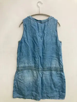 ZARA BASIC/ザラベーシック/チュニック/ワンピース/ドレス/ブルー/USA L