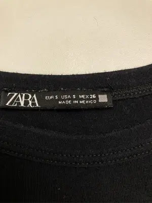ZARA/ザラ/Tシャツ/カットソー/トップス/ブラック/S