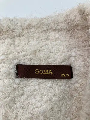 SOMA/ノーカラージャケット/ジャケット/アウター/ベージュ/XS/S