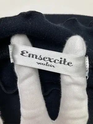 Emsexcite/エムズエキサイト/ニット/セーター/トップス/ブラック/M