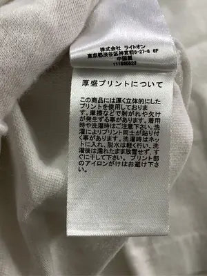 BACK NUMBER/バックナンバー/Tシャツ/カットソー/トップス/ホワイト/M