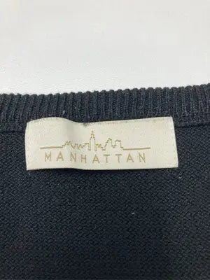 MANHATTAN/マンハッタン/ニット/セーター/トップス/ブラック