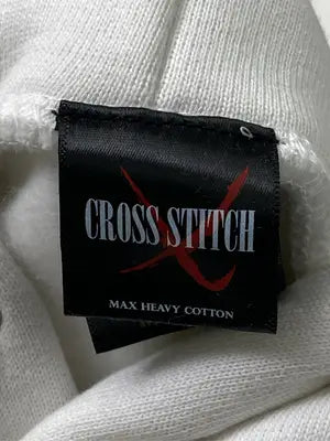 CROSS STITCH/パーカー/トップス/ホワイト/M