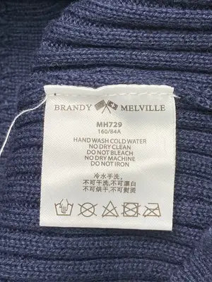 BRANDY MELVILLE/ブランディーメルビル/ニット/セーター/トップス/ネイビー/160/84A