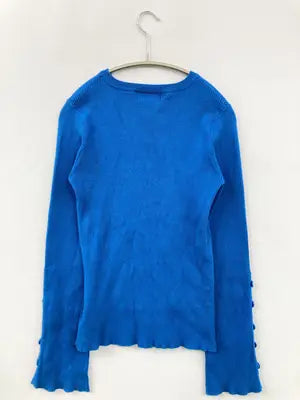 AZUL by MOUSSY/アズールバイマウジー/ニット/セーター/トップス/ブルー/M