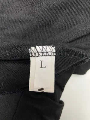 SHUNWEIFUSHI/Tシャツ/カットソー/トップス/ブラック/L