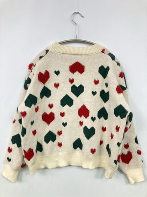 ニット/セーター/トップス/ホワイト