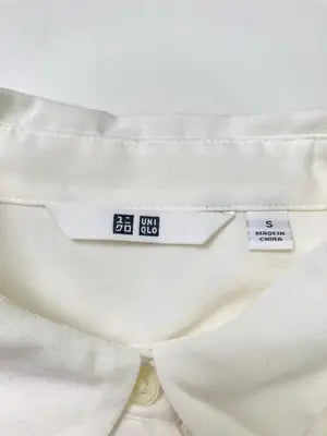 UNIQLO/ユニクロ/シャツ/ブラウス/トップス/ホワイト/s