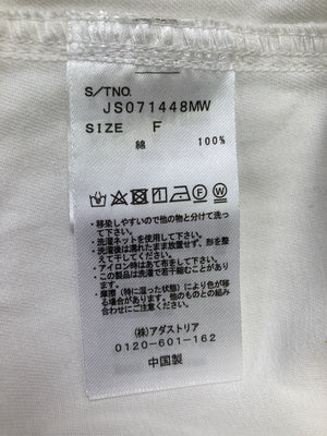 JEANASIS/ジーナシス/ノースリーブ/トップス/ホワイト/F