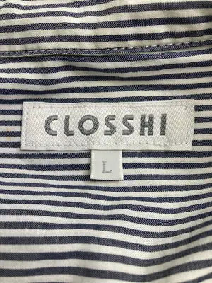 CLOSSHI/クロッシー/シャツ/ブラウス/トップス/ネイビー/L