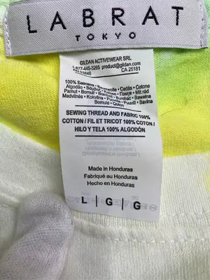 LABRAT TOKYO/Tシャツ/カットソー/トップス/イエロー/L