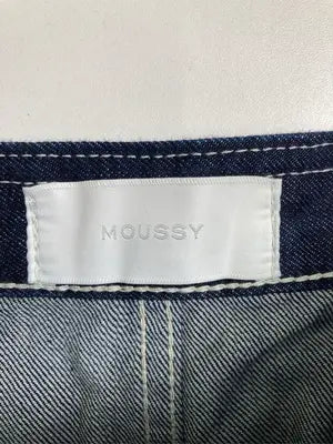 MOUSSY/マウジー/デニムスカート/スカート/ネイビー/0