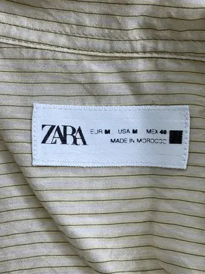 ZARA/ザラ/シャツ/ブラウス/トップス/イエロー/M