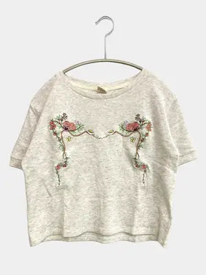 Tシャツ/カットソー/トップス/アイボリー