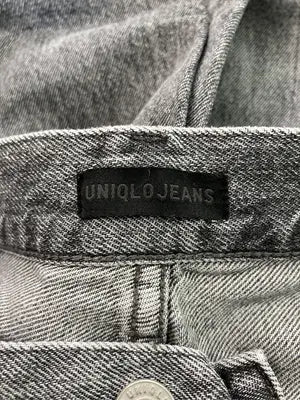 UNIQLO JEANS/ユニクロジーンズ/デニムパンツ/パンツ/ブラック/26 (66cm)