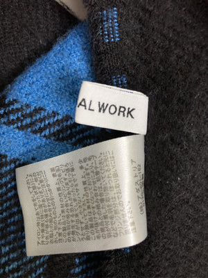 GLOBAL WORK/グローバルワーク/マフラー/ファッション雑貨/ブルー