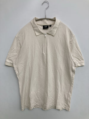 UNIQLO/ユニクロ/ポロシャツ/トップス/ホワイト/M